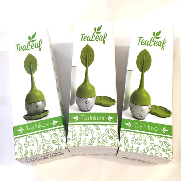 Tea + Tray Silicone & Stainless Steel Strainers Infusers Lot of 3 NWT - Picture 7 of 8